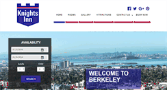 Desktop Screenshot of knightsinnberkeley.com