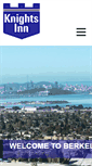 Mobile Screenshot of knightsinnberkeley.com
